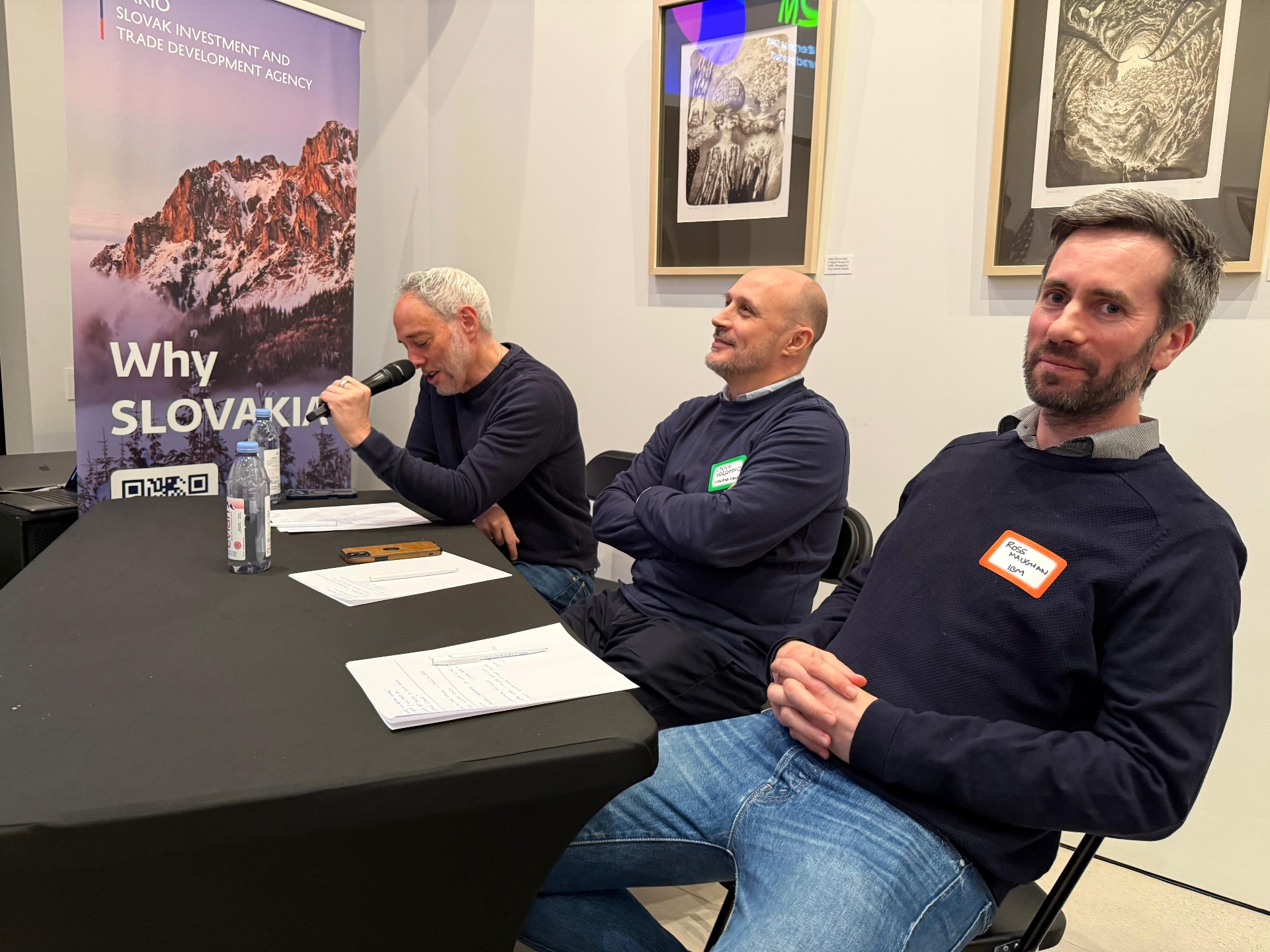 Panel discussion at the Why Slovakia event in New York