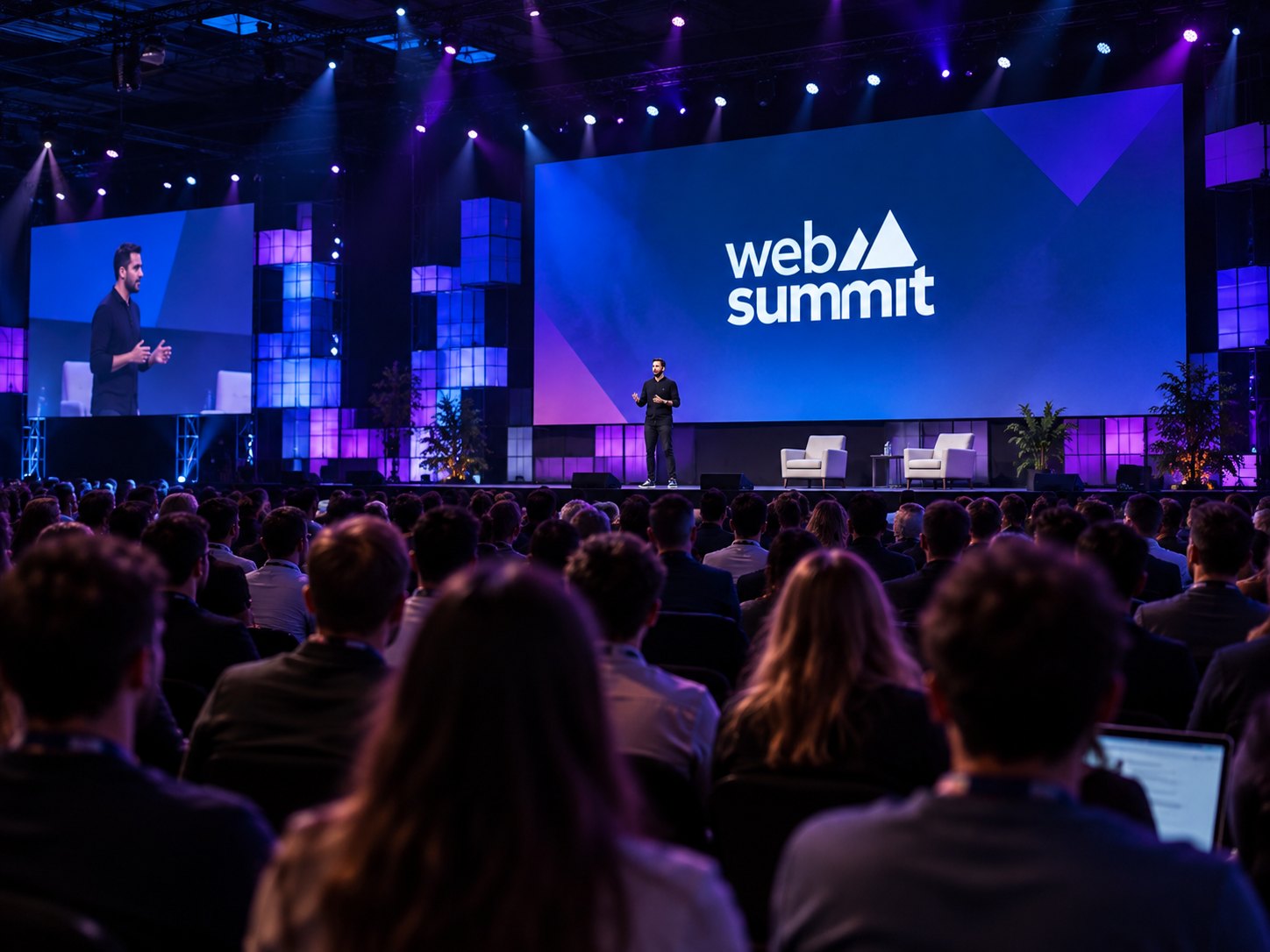 Web Summit main stage